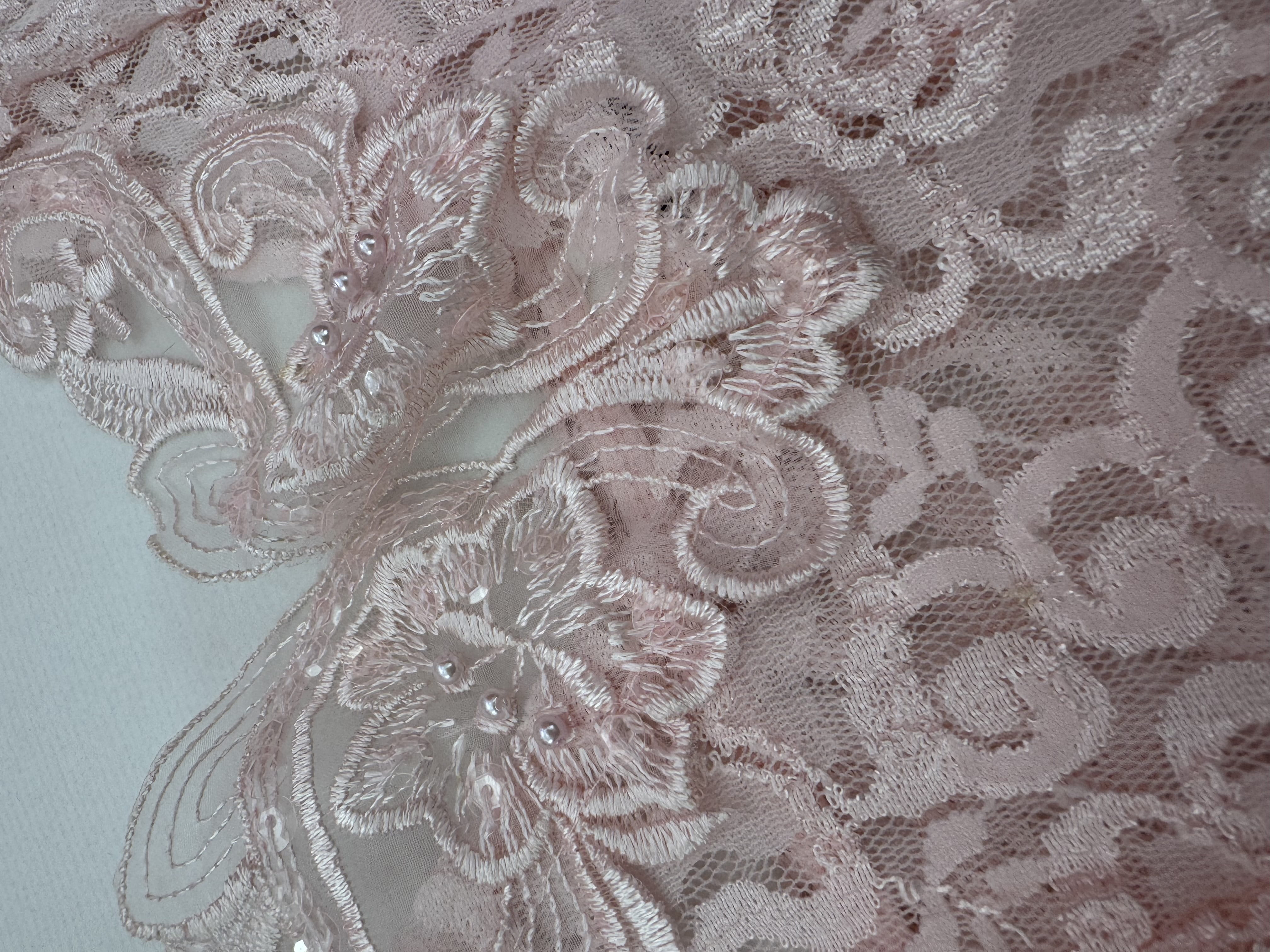 Detalle encaje Babydoll Blanco